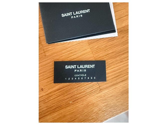 Saint Laurent Bo Mini Sac de Jour Borsa in Pelle Grana Grossa Bordò - vista 5