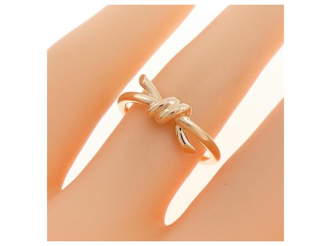 Anello Tiffany Knot Tiffany & Co in oro rosa 18K - vista 5