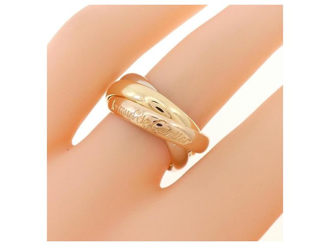 Anello Cartier Trinity in Oro 18K - vista 4