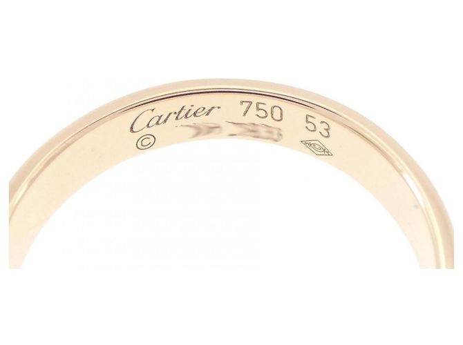 Anello Mini Love Cartier in oro rosa 18K - vista 3