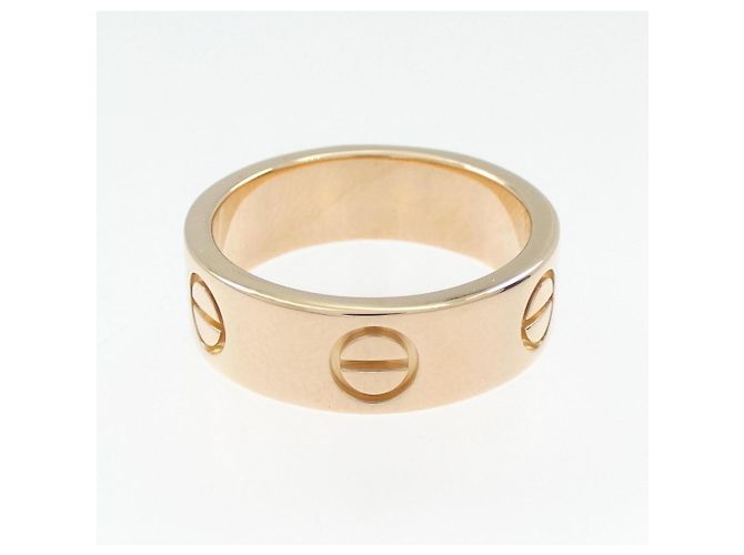 Anello Cartier Love in oro rosa - vista 2