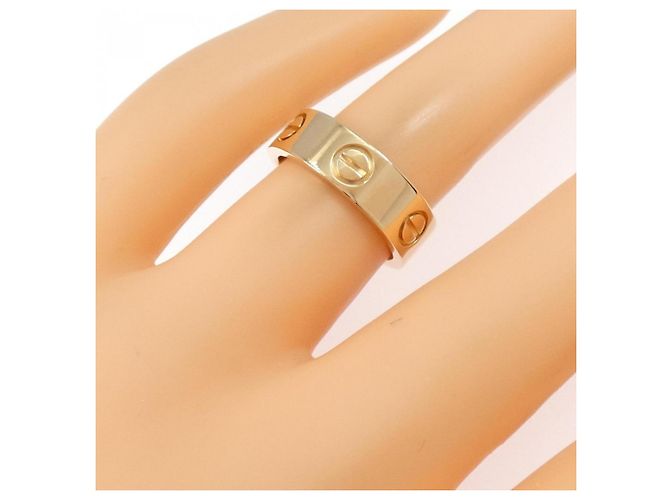 Anello Cartier Love in oro rosa - vista 4