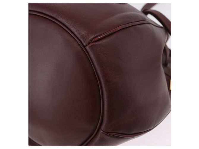 Cartier Must de cartier Leather Bordò - vista 7