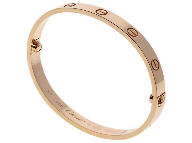 Bracciale con charm Cartier in oro rosa 18K - vista 2