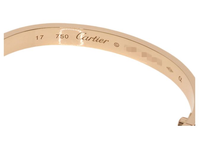 Bracciale con charm Cartier in oro rosa 18K - vista 3