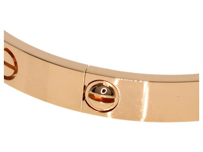 Bracciale con charm Cartier in oro rosa 18K - vista 4