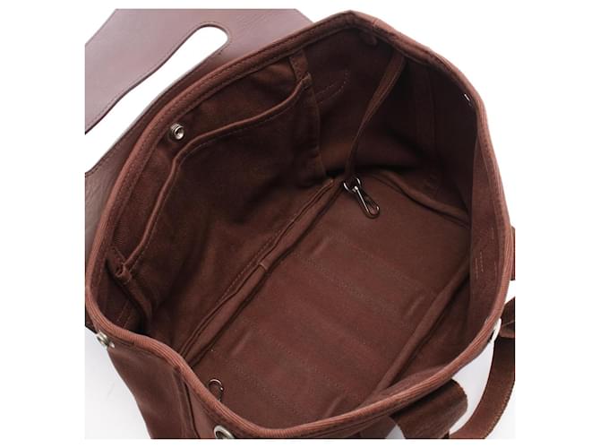 Hermès Borsa Hermes Valparaiso PM Marrone - vista 3