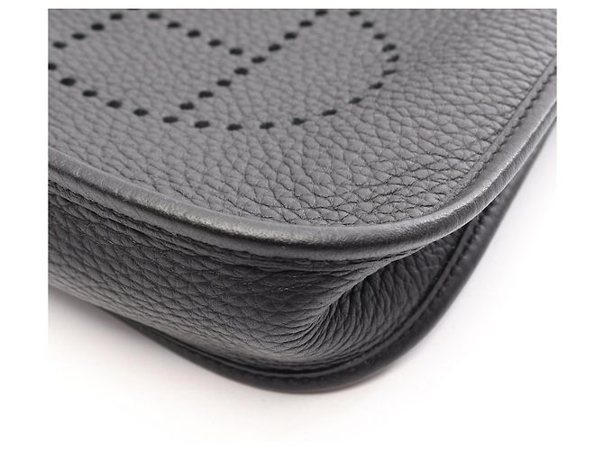 Hermès Borsa a tracolla Hermes Evelyne Amazon TPM Nero - vista 7