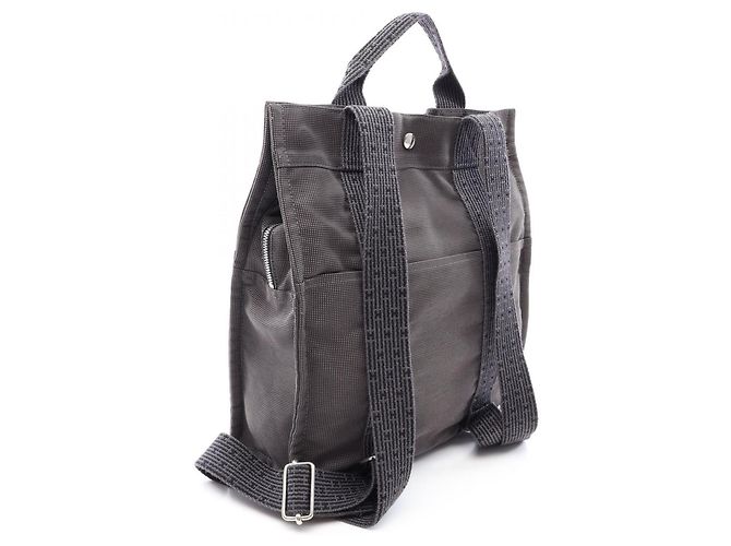 Hermès Zaino Hermes Herline Ad MM Marrone - vista 2