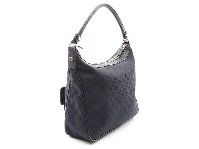 Borsa a tracolla Gucci GG Canvas Nero - vista 2