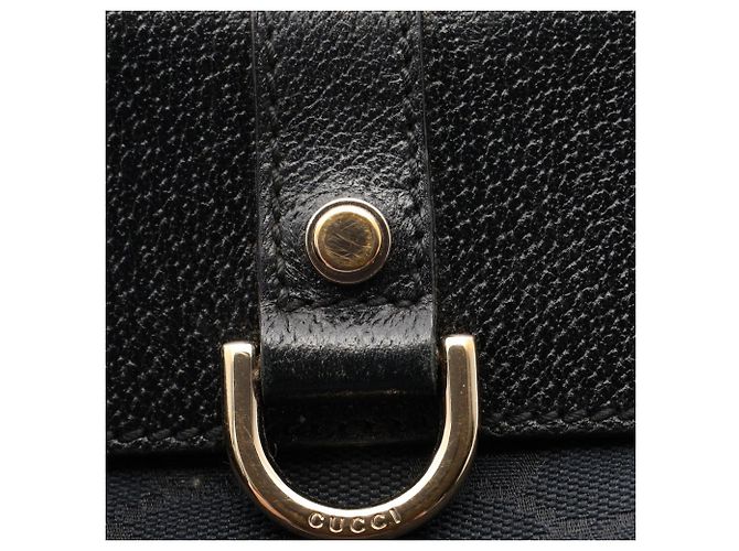 Borsa a tracolla Gucci GG Canvas Nero - vista 8