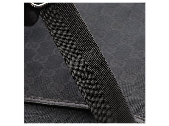 Borsa a tracolla Gucci GG Canvas Nero - vista 11