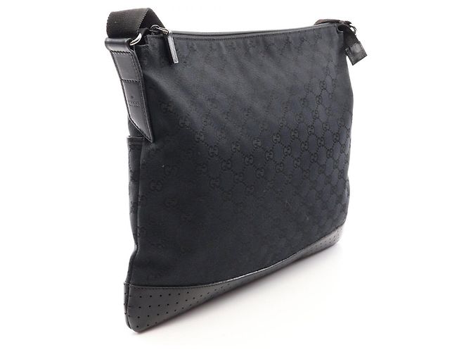 Borsa a tracolla Gucci GG Canvas Nero - vista 2