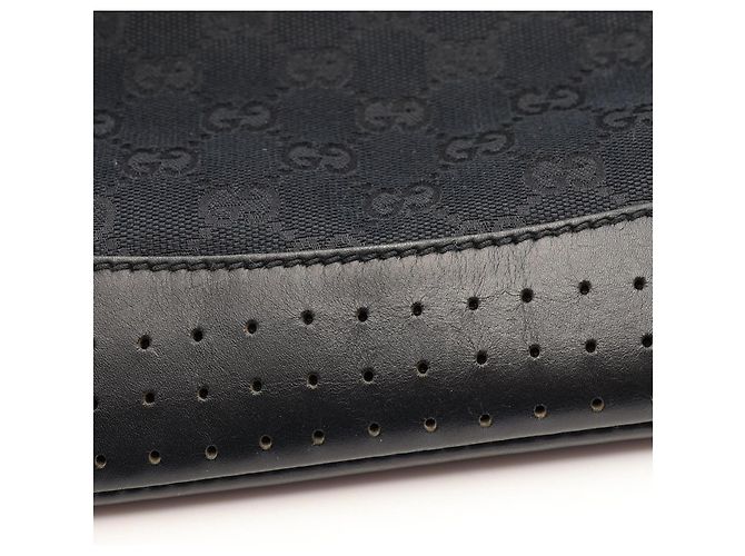 Borsa a tracolla Gucci GG Canvas Nero - vista 8