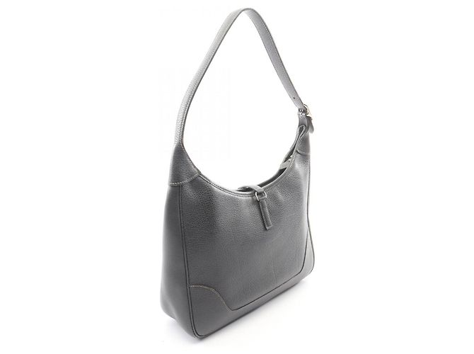 Hermès Hermes Trim 31 Graphite Schultertasche Braun - Ansicht 2
