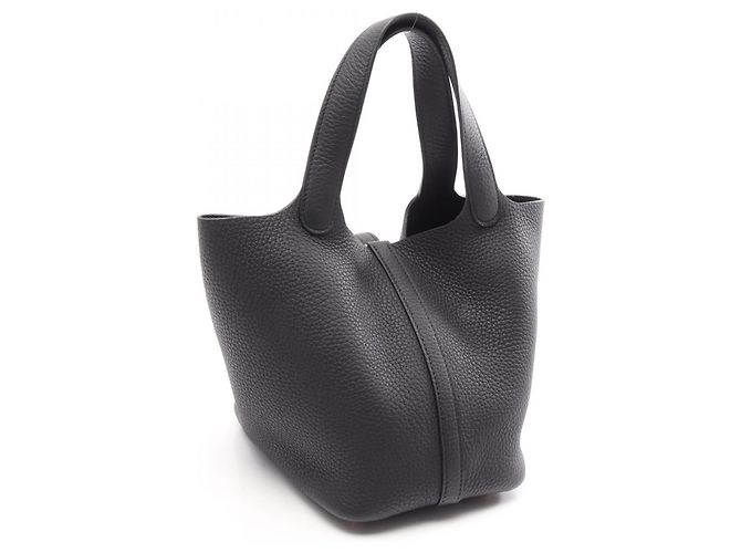 Hermès Hermes Picotin Lock PM Handtasche Schwarz - Ansicht 2