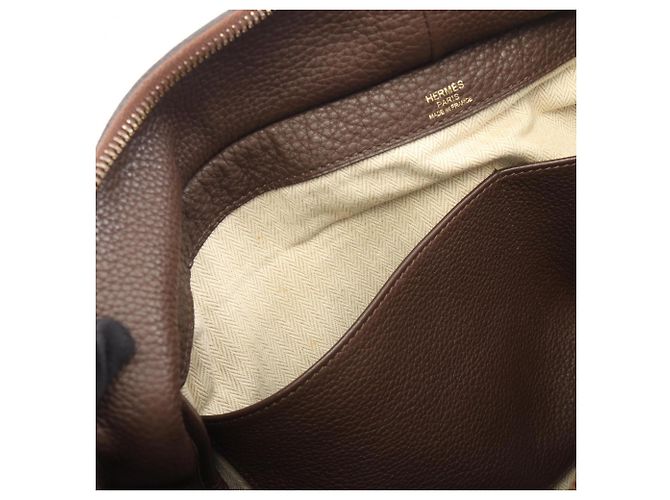 Hermès Borsa Hermes Pure Sangle 35 Marrone - vista 12