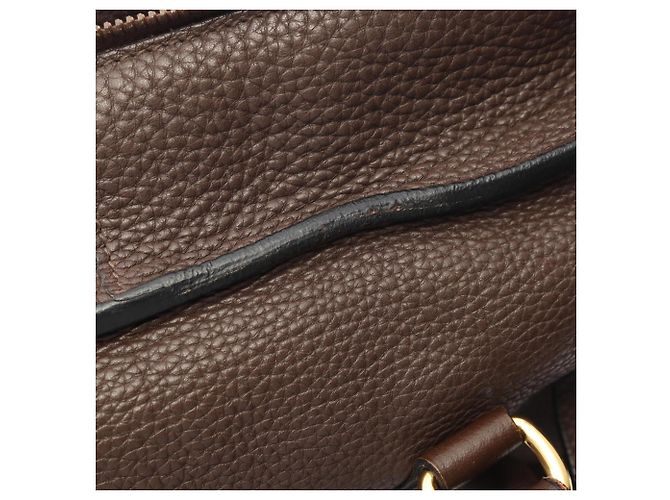 Hermès Borsa Hermes Pure Sangle 35 Marrone - vista 6