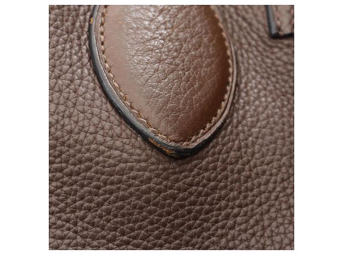 Hermès Borsa Hermes Pure Sangle 35 Marrone - vista 9