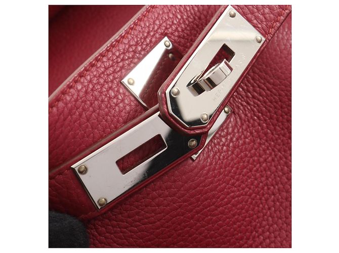 Hermès Hermes Jypsiere 34 Ruby Schultertasche Pink - Ansicht 10