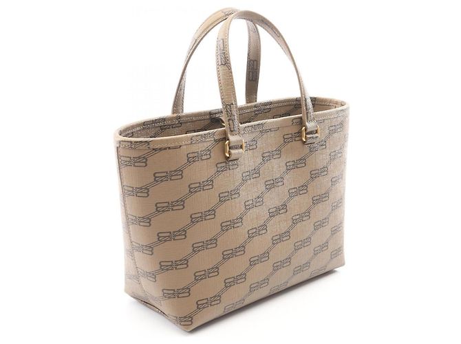 Everyday Borsa a mano 2-Way Balenciaga BB Monogram Small Shopper Marrone - vista 2