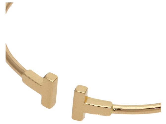 Bracciale T Wire Tiffany & Co. in oro rosa 18K - vista 3