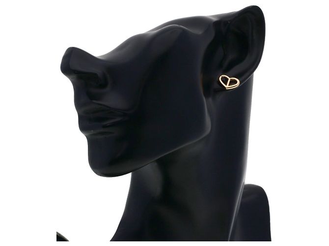 Hermès Orecchini a lobo Hermes Chaine d'Ancre Heart - vista 5