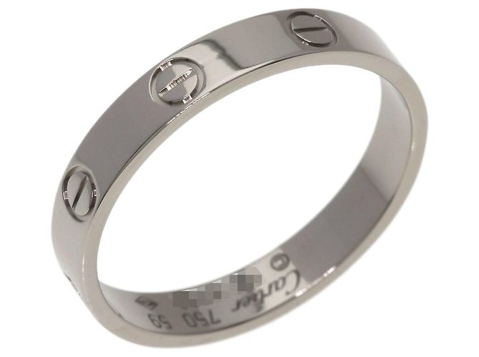 Cartier Mini Love Ring in 18K Weißgold - Ansicht 2