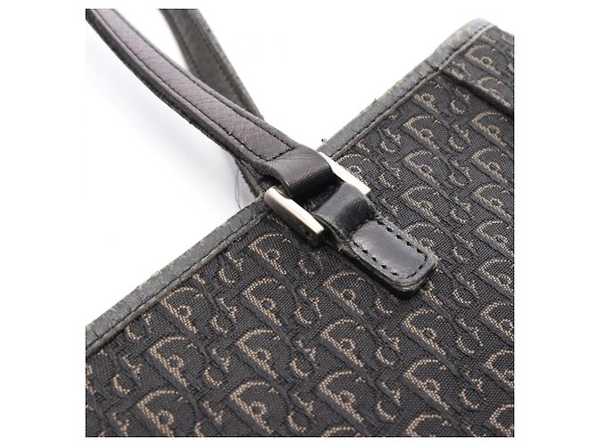 Borsa Tote Christian Dior Trotter Nero - vista 10