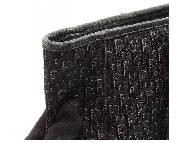 Borsa Tote Christian Dior Trotter Nero - vista 14