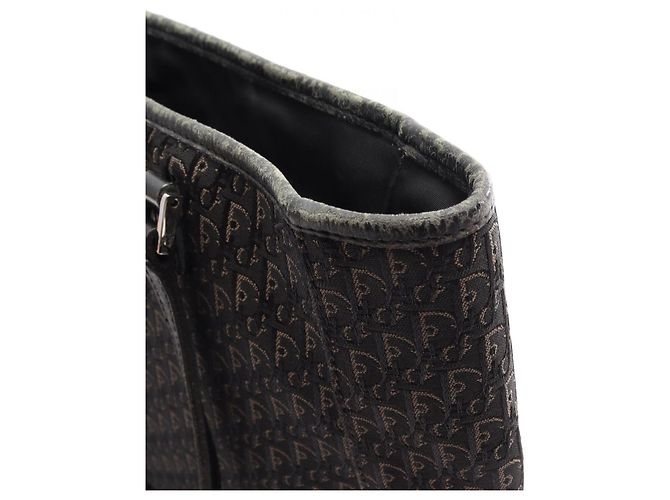 Borsa Tote Christian Dior Trotter Nero - vista 15