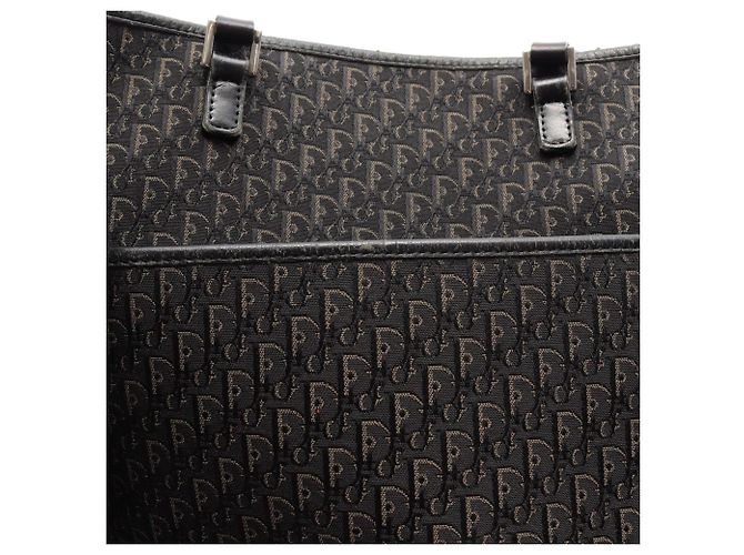 Borsa Tote Christian Dior Trotter Nero - vista 9