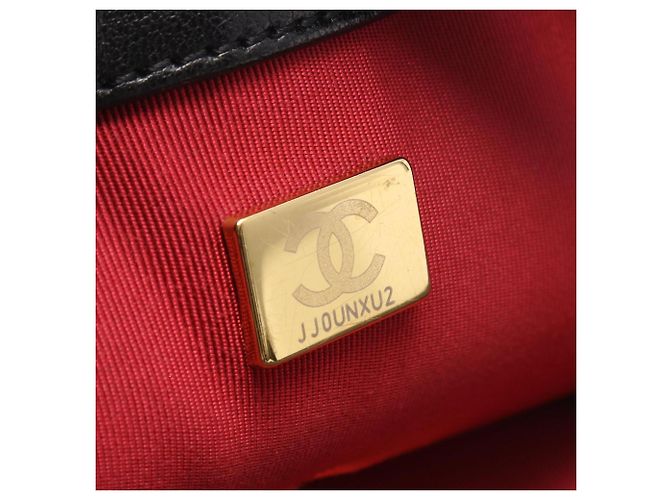 Borsa a tracolla Chanel 19 Dixneuf in pelle matelassé Nero - vista 5