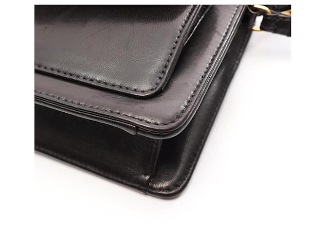 Borsa Chanel Coco Mark Second Bag Nero - vista 12