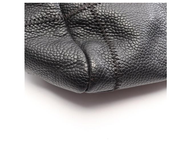 Borsa Tote Chanel Chocolate Bar Nero - vista 6