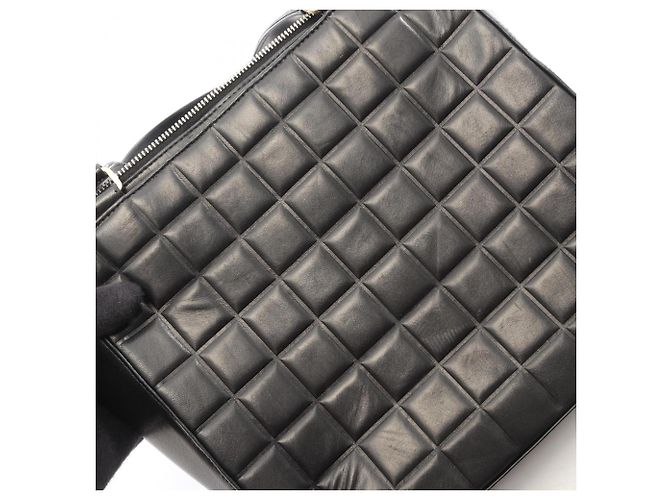 Chanel Chocolate Bar Tote Bag Black - view 12