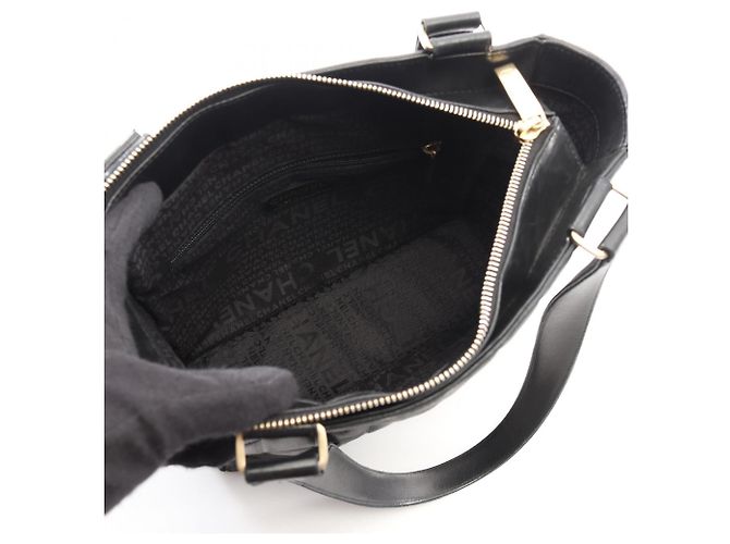 Chanel Chocolate Bar Tote Bag Black - view 3
