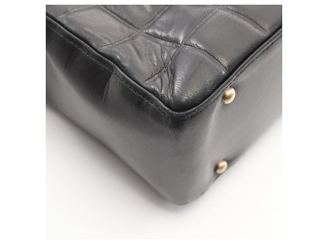 Chanel Chocolate Bar Tote Bag Black - view 8