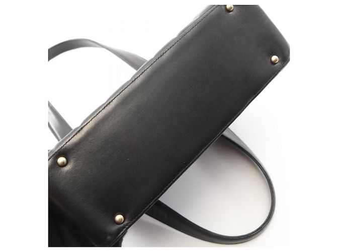 Chanel Chocolate Bar Tote Bag Black - view 9