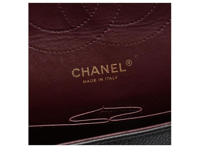 Chanel Large Matelassé Classic Double Flap Schultertasche Schwarz - Ansicht 4