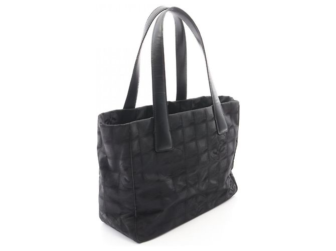 Borsa Tote Chanel New Travel Line PM Nero - vista 2
