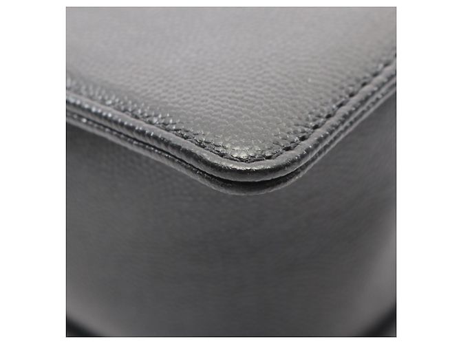 Borsa a tracolla Chanel Boy Chevron V-Stitch Nero - vista 7