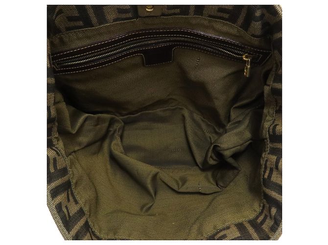 Fendi Zucca Pattern Handtasche Braun - Ansicht 5