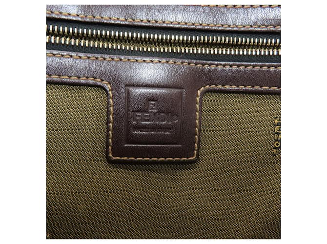 Fendi Zucca Pattern Handtasche Braun - Ansicht 6