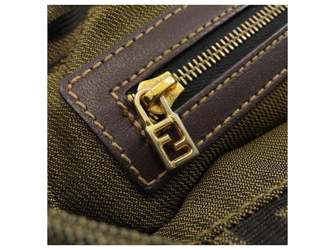 Fendi Zucca Pattern Handtasche Braun - Ansicht 9