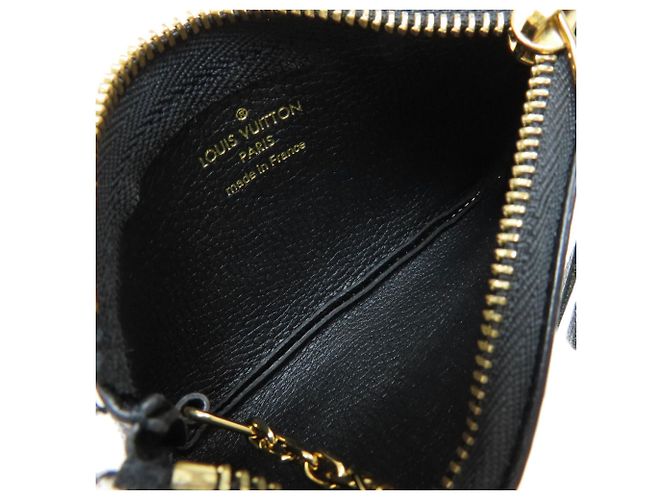 Monedero Louis Vuitton Empreinte Negro Beige - vista 4