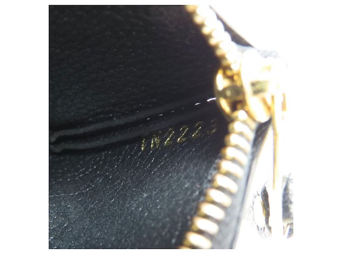 Monedero Louis Vuitton Empreinte Negro Beige - vista 6