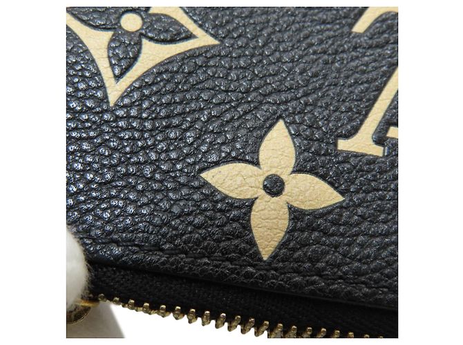 Monedero Louis Vuitton Empreinte Negro Beige - vista 9