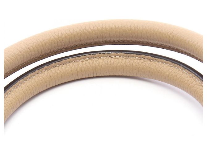 Céline Borsa a mano Celine Luggage Micro Shopper Beige - vista 5