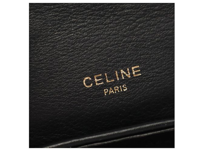 Céline Borsa a tracolla Celine in pelle nera Nero - vista 4